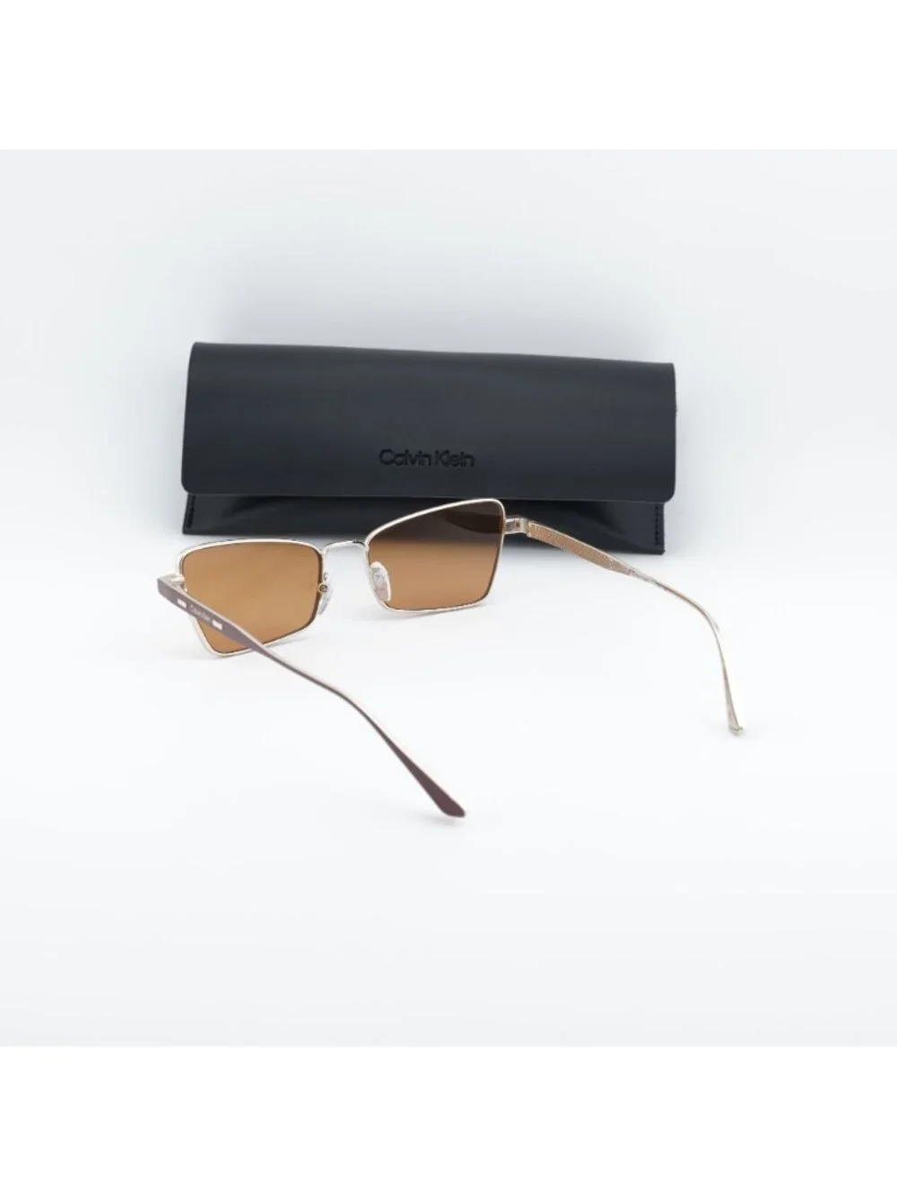 Calvin Klein CK24110S 200 Women Butterfly Sunglasses - Brown / Ocra